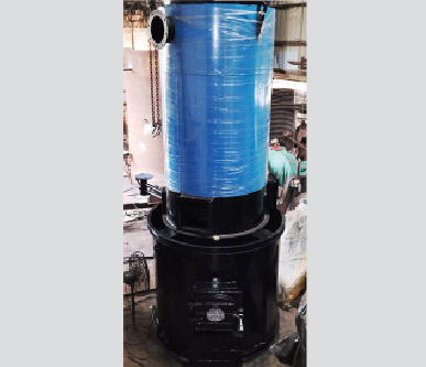 Wood Fire Thermic Fluid Heater
